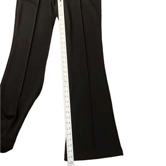 Afitne womens pants Size M‎ work workout high waist bootcut black  pull on NWT - Picture 7 of 7